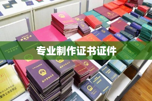驿城专业制作证书证件